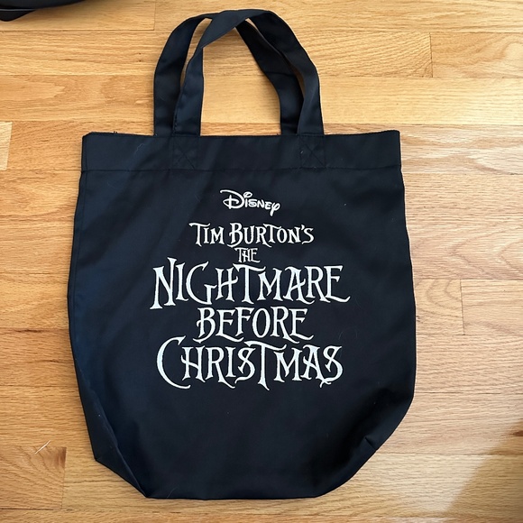 Disney Tim Burton's Nightmare Before Christmas Top Hat, Tote & Suspenders - Picture 4 of 16